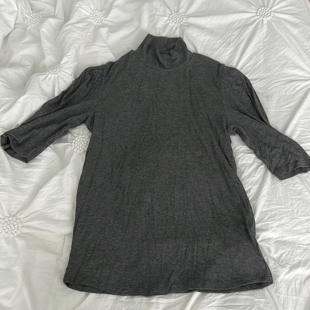 🎽: Zara mock turtle neck